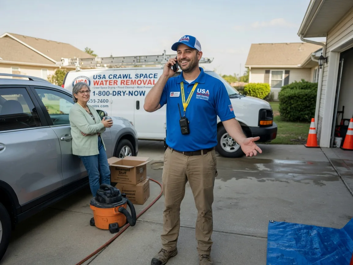 Crawl Space Water Removal Horseshoe Bay, TX FAQs